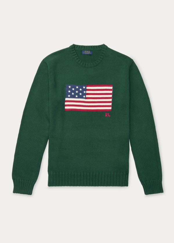 Suéter Polo Ralph Lauren The Iconic Flag Homem 51034-DVZS